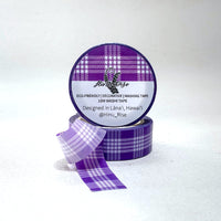 15mm x 10m Washi Tape - Palaka Purple