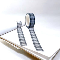 15mm x 10m Washi Tape - Charcoal