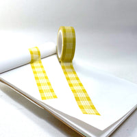 15mm x 10m Washi Tape - Palaka Yellow