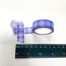 15mm x 10m Washi Tape - Palaka Royal Blue