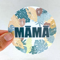 3” Vinyl Pepili MĀMĀ Tropical Mom Matte Vinyl Sticker