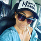 Māmā Mana Gold Foil Trucker Hat - Maroon