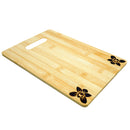 Orchid Custom Etched Bamboo Wood Cutting Board