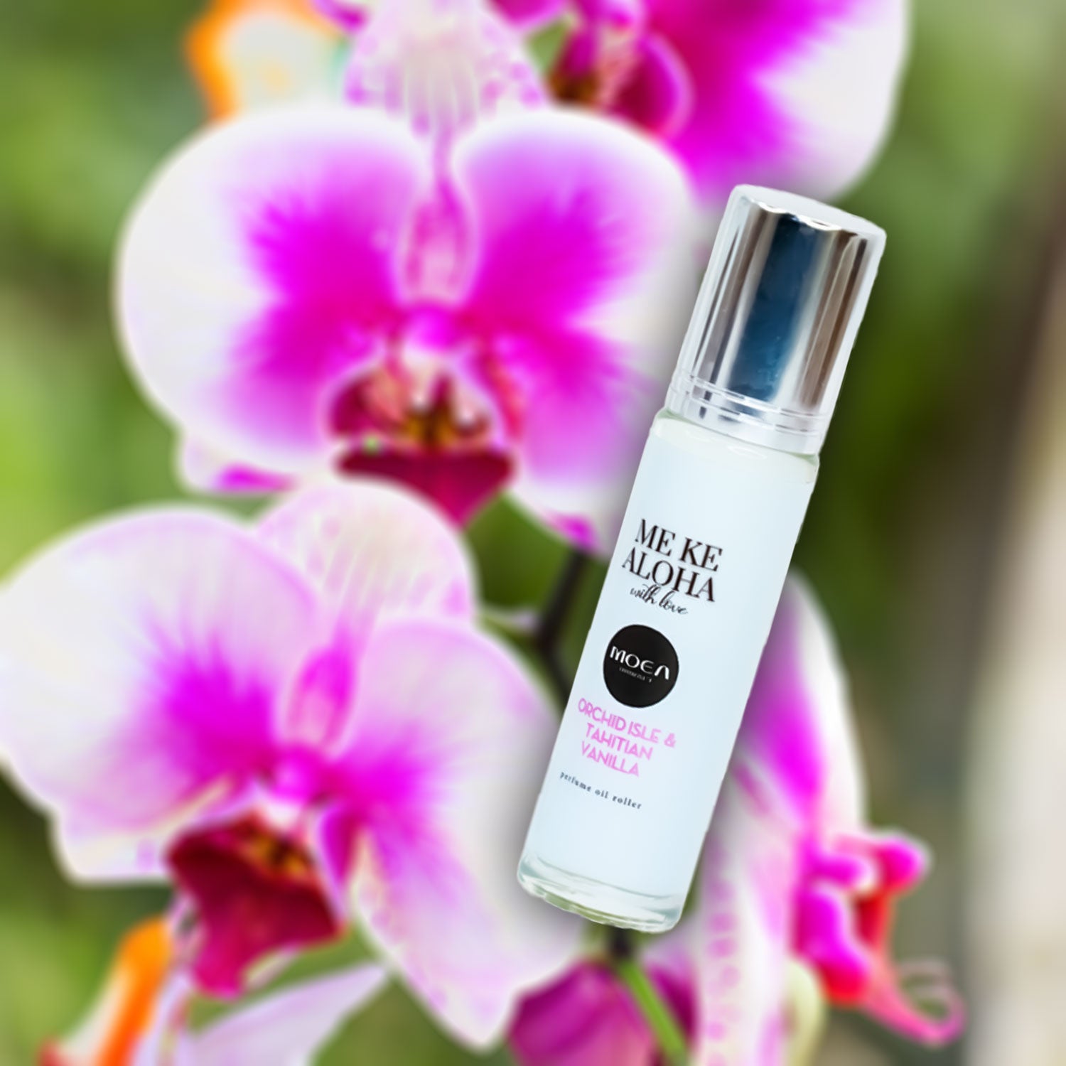 Orchid & Tahitian Vanilla Eau de Parfum Natural Perfume Roller 10ml