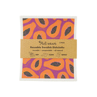 Swedish Dish Cloth 3 Pack - Papaya