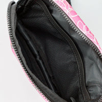 Custom Designed Waist Bag - Pink Heliconia