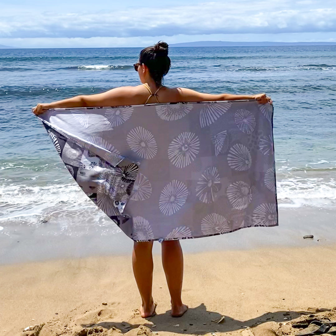 Recycled PET Beach Towel - Opihi Quilt