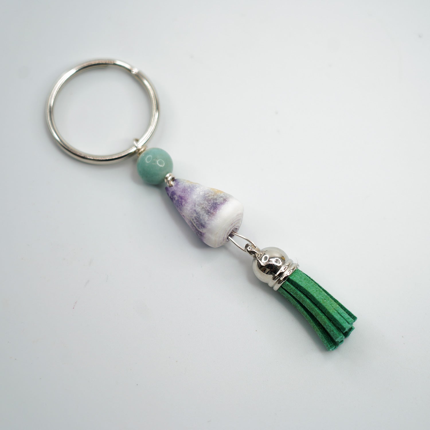 Handmade Hawaiian Cone Shell Small Keychain