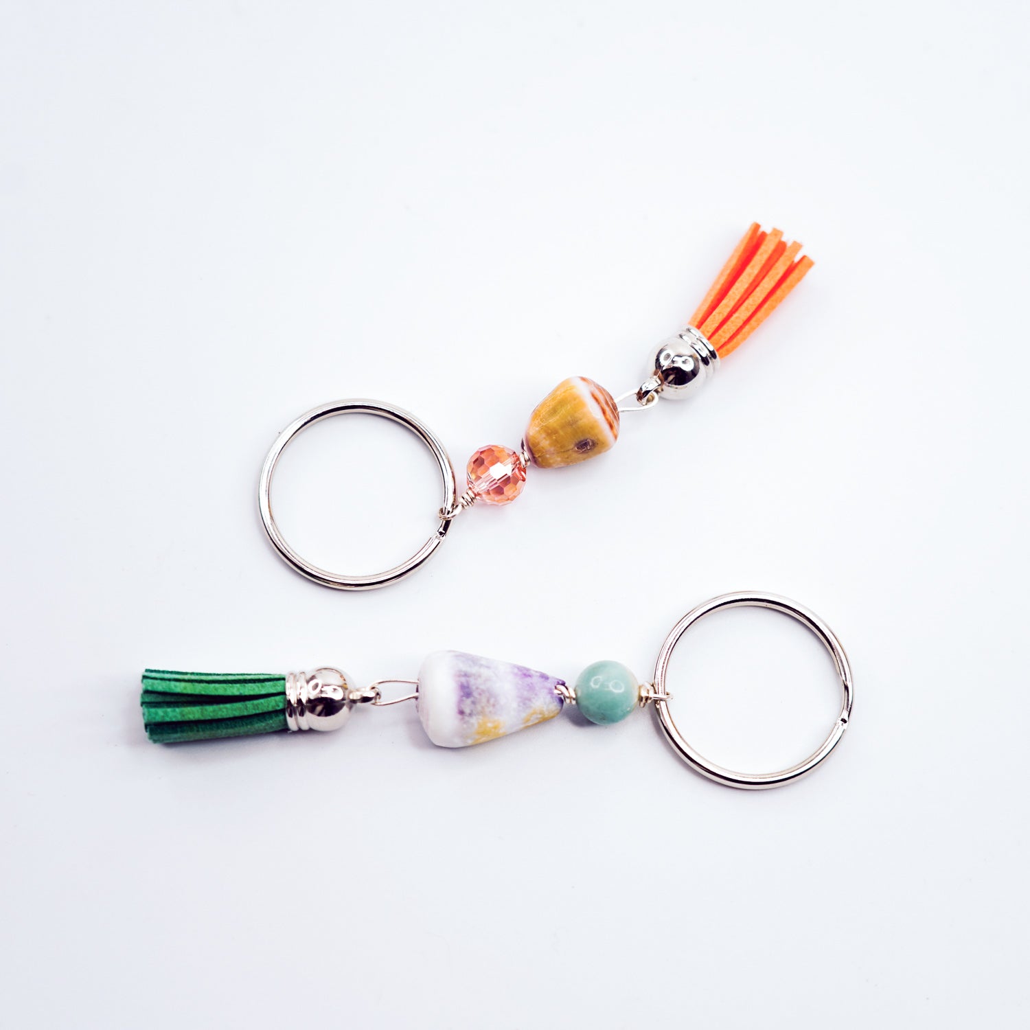 Handmade Hawaiian Cone Shell Small Keychain