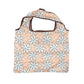 Reusable Foldable Shopping Bag - Checkers & Tiare Flower