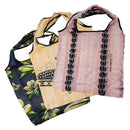 Reusable Foldable Shopping Bag - Tiare Tribal