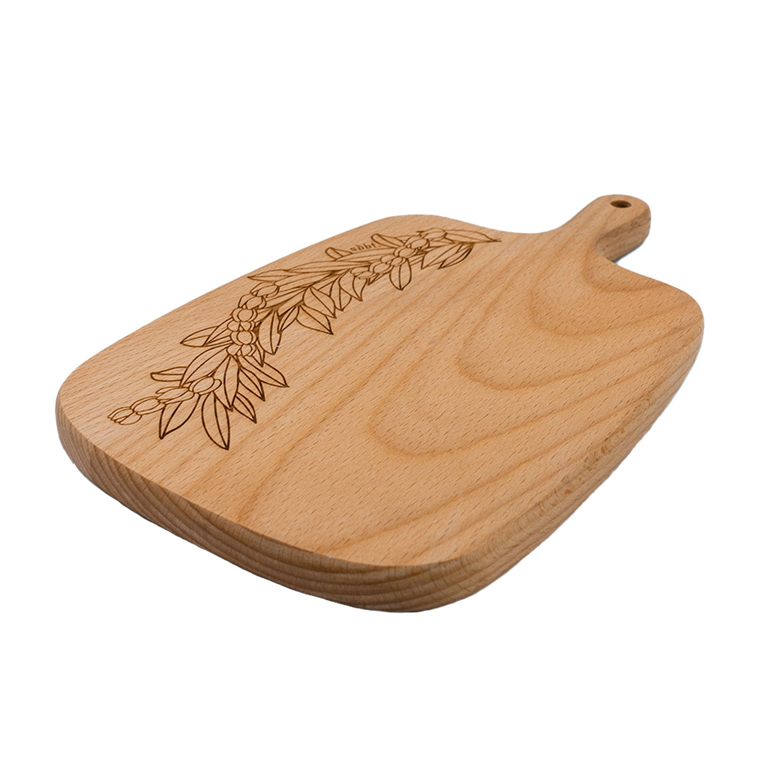 Maile and Pikake Wooden Cutting Board - Small