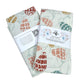 19" x 27" Cotton Flour Sack Tea Towel - Hebrew Cone & Limu
