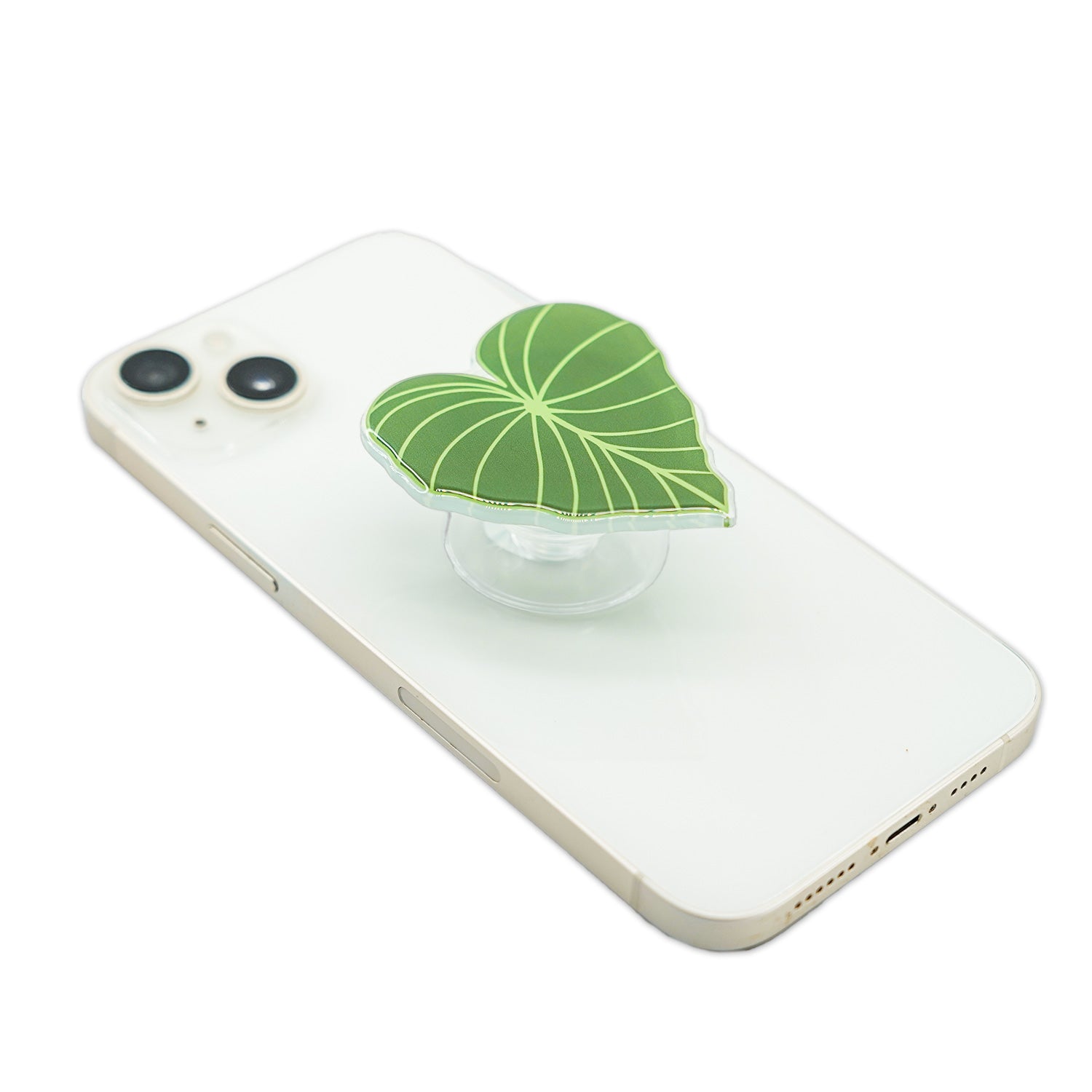 Taro Leaf Collapsible Phone Grip
