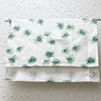 19" x 27" Cotton Flour Sack Tea Towel - Naupaka Leaves