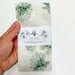 19" x 27" Cotton Flour Sack Tea Towel - Naupaka Leaves