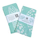 19" x 27" Cotton Flour Sack Tea Towel - Ocean Blue