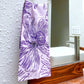 19" x 27" Cotton Flour Sack Tea Towel - Pua Kala Purple