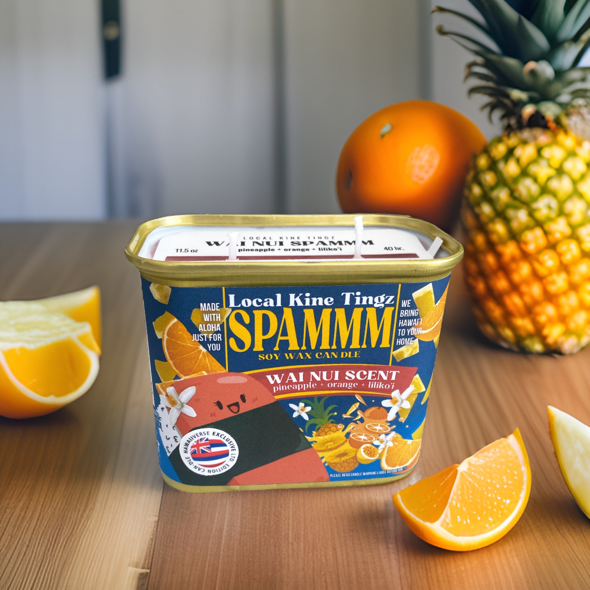 SPAMMM Pineapple Citrus Scent Can-dle Hawaiiverse Exclusive!