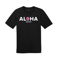 Aloha Tee Combed Cotton T-Shirt - Black