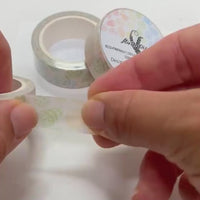 15mm x 10m Washi Tape - Ānuenue Rainbow Seashells