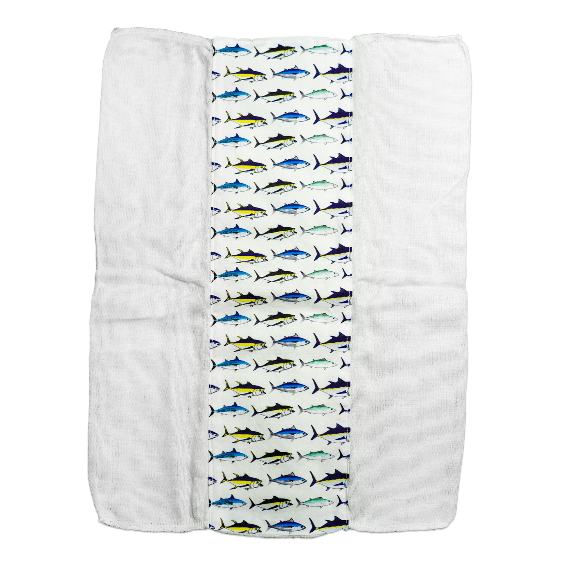 Handsewn Organic Cotton ʻAhi Burp Cloth