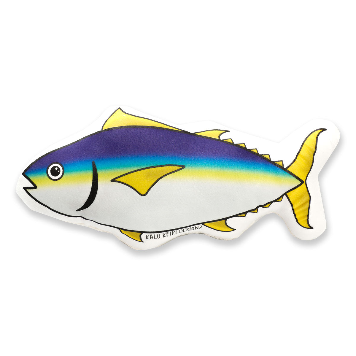 Hawaiian Ocean Life 12" Handmade Plushie - ʻAhi Yellowfin Tuna