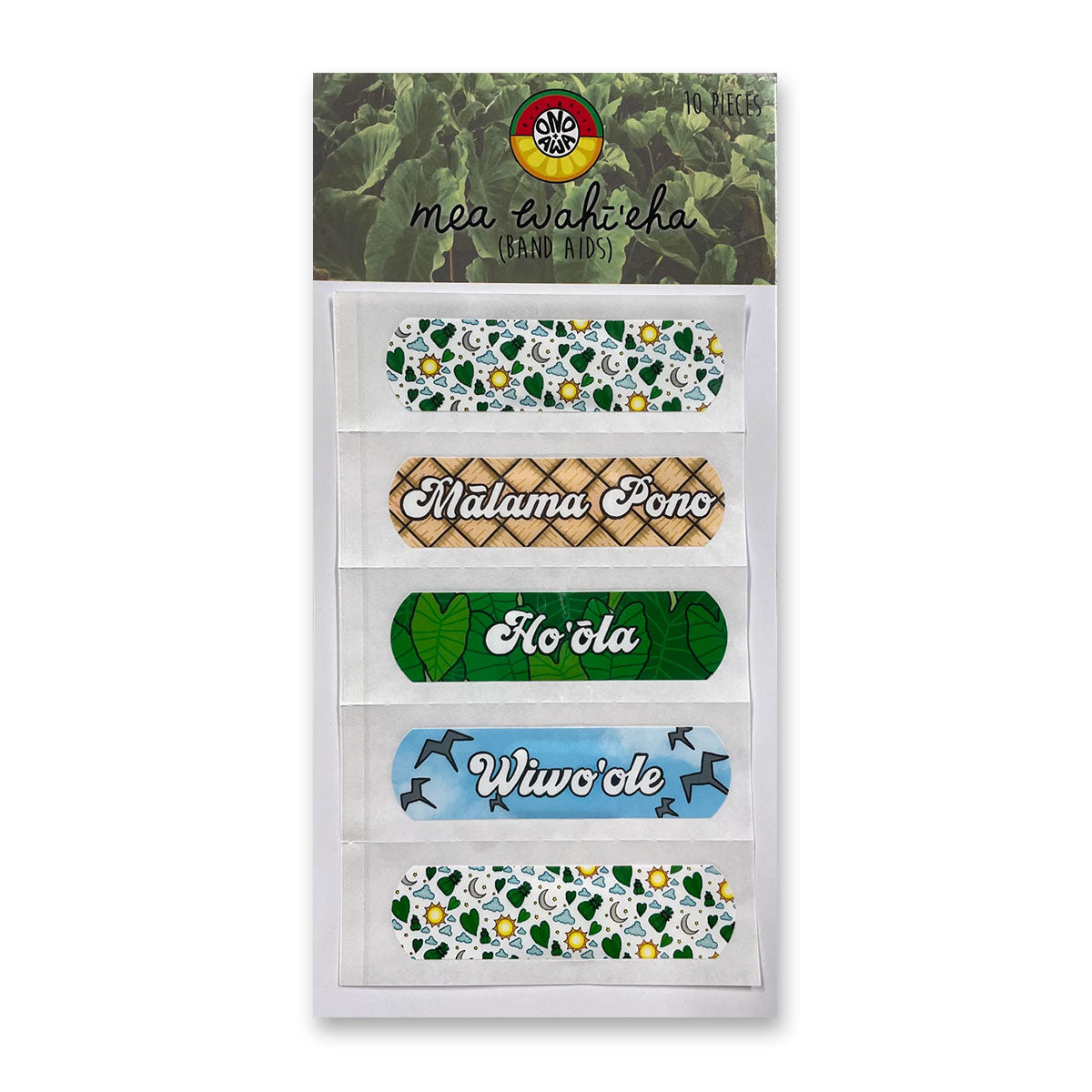 Mea Wahī'eha (Adhesive Bandage) 10 Pack - 'ĀINA