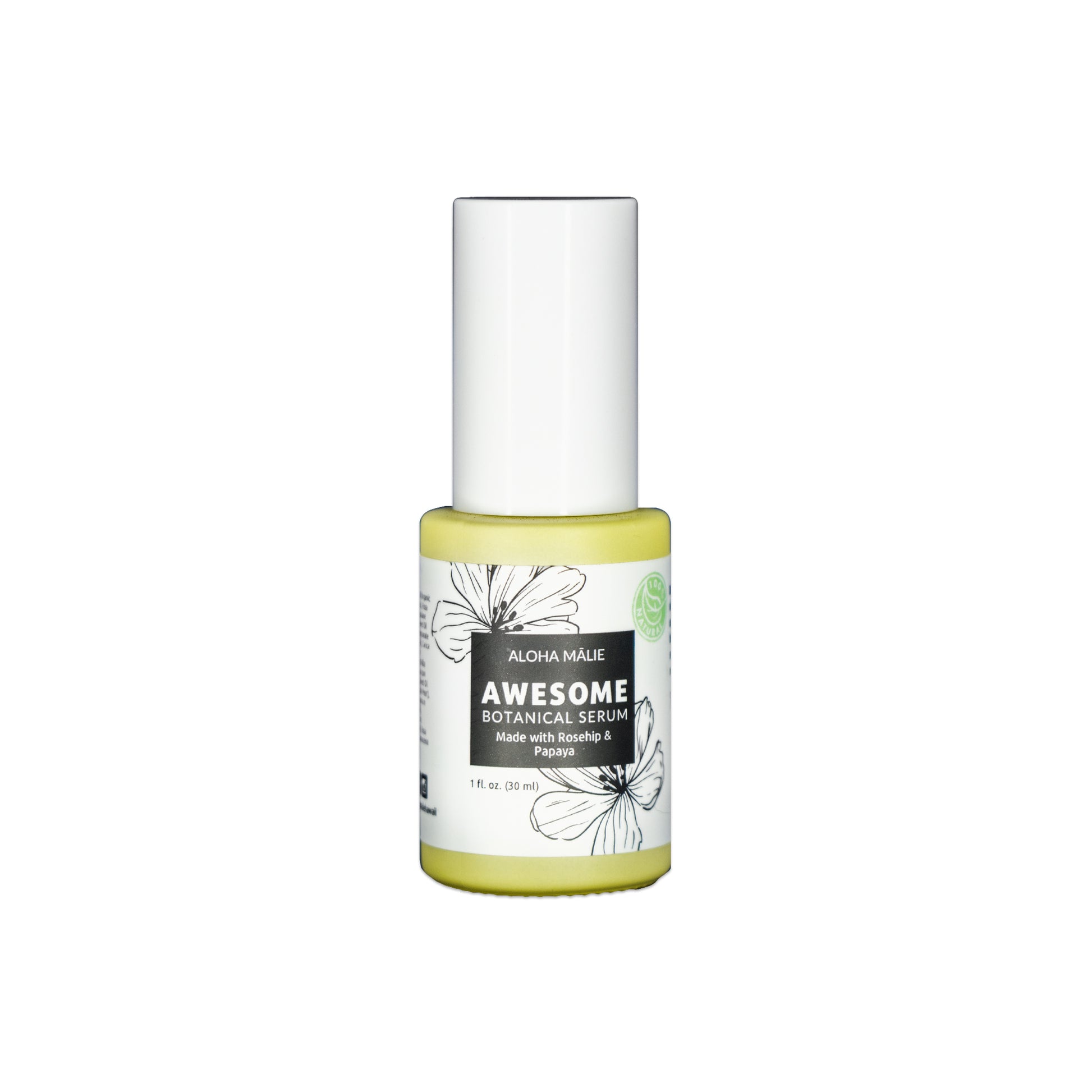 Awesome Anti-Aging Botanical Serum with Rosehip and Papaya