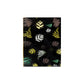 Hawaiian Greeting Cards 4"x6" 6 Pack - Lau ʻUlu Breadfruit Black