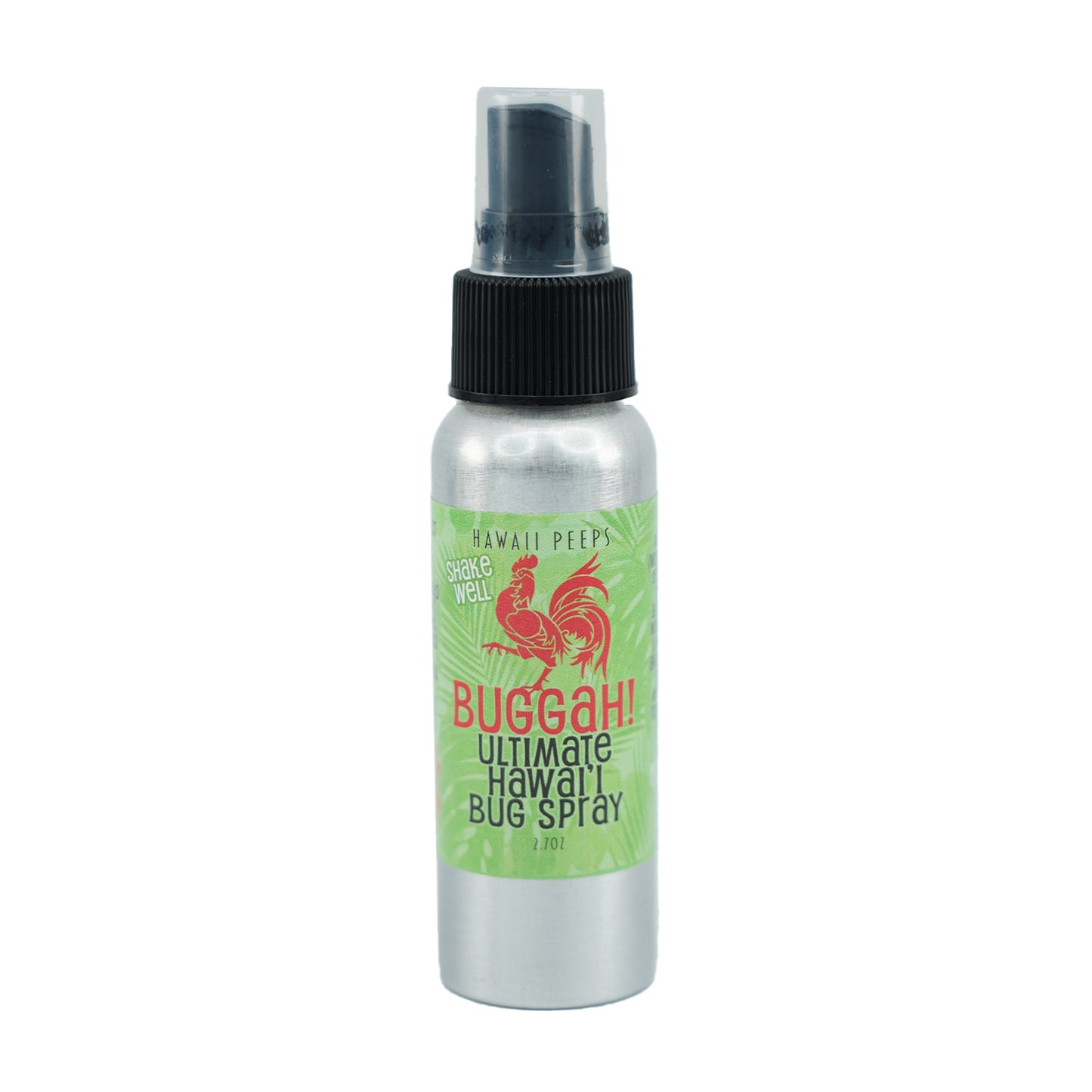 BUGGAH! Natural Lemongrass Insect Repellent Spray Bottle 2.7oz