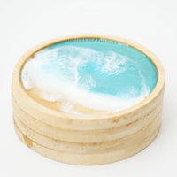 Ocean Resin Handmade Coaster Set