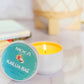 Handpoured Soy Wax Candle - Coconut + Mango 4oz