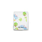 Organic Cotton Gauze Dino Friends Handmade Burp Cloth