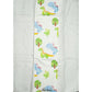 Organic Cotton Gauze Dino Friends Handmade Burp Cloth