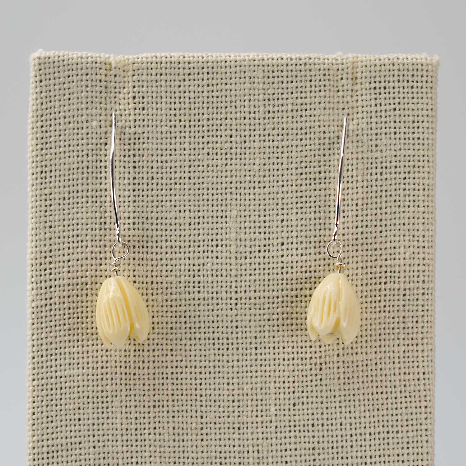 Pīkake Mother of Pearl Shell Sterling Silver Earrings