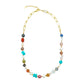 Eclectic Pearl, Gemstone, Glass 14k Gold Filled 16" Necklace