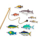 Interactive Educational Magnetic Keiki Fishing Game Play Set