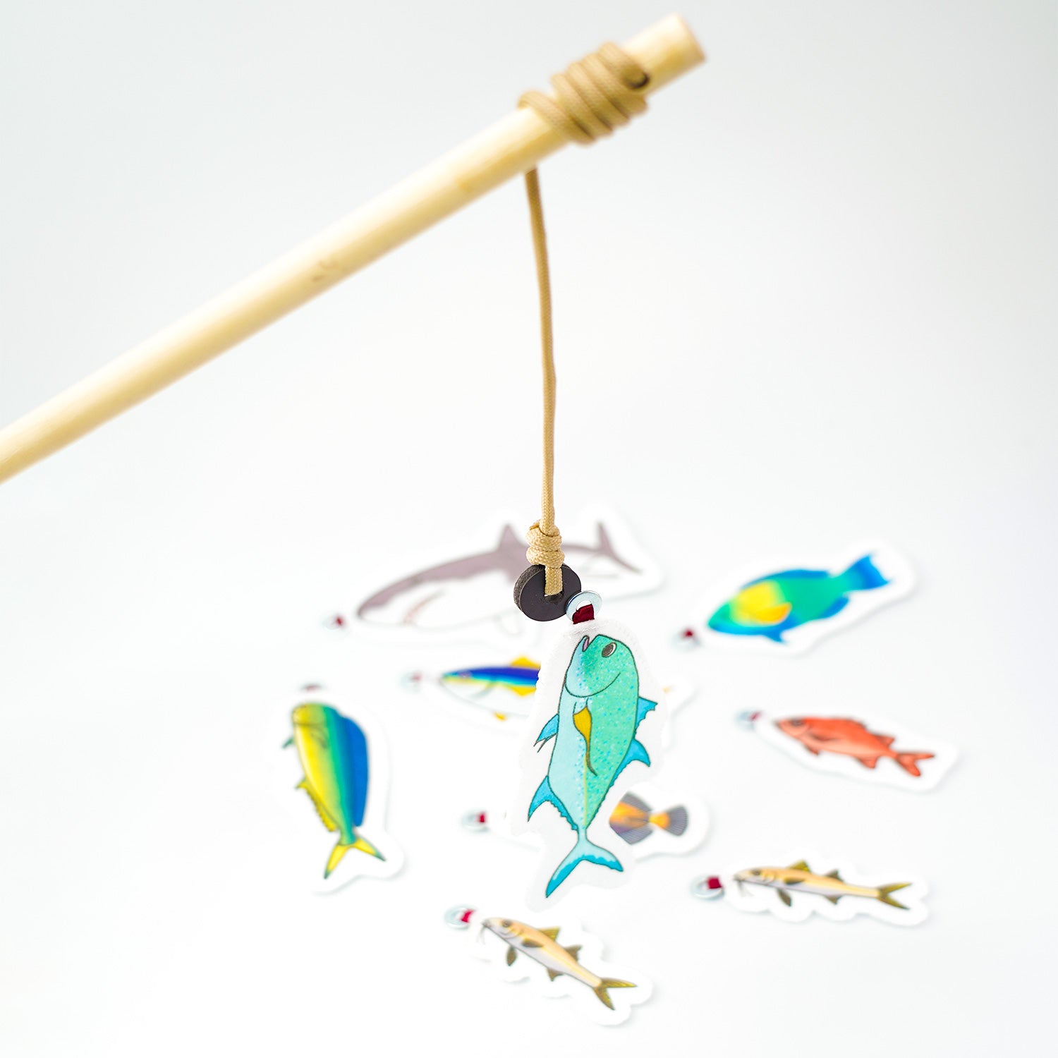 Interactive Educational Magnetic Keiki Fishing Game Play Set