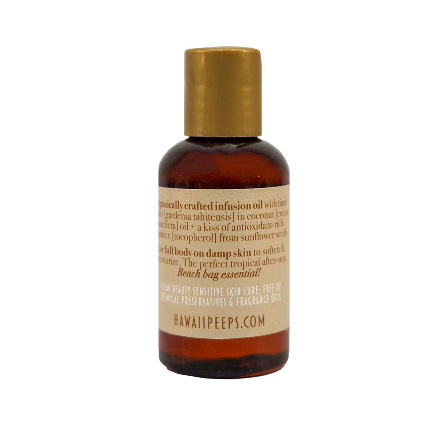 Tahitian Gardenia Flower Petal Body Oil 2.2oz