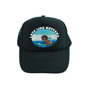 "Love Like Buttons" Black Trucker Hat