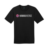 Support Local Hawaiiverse Combed Cotton T-Shirt - Black