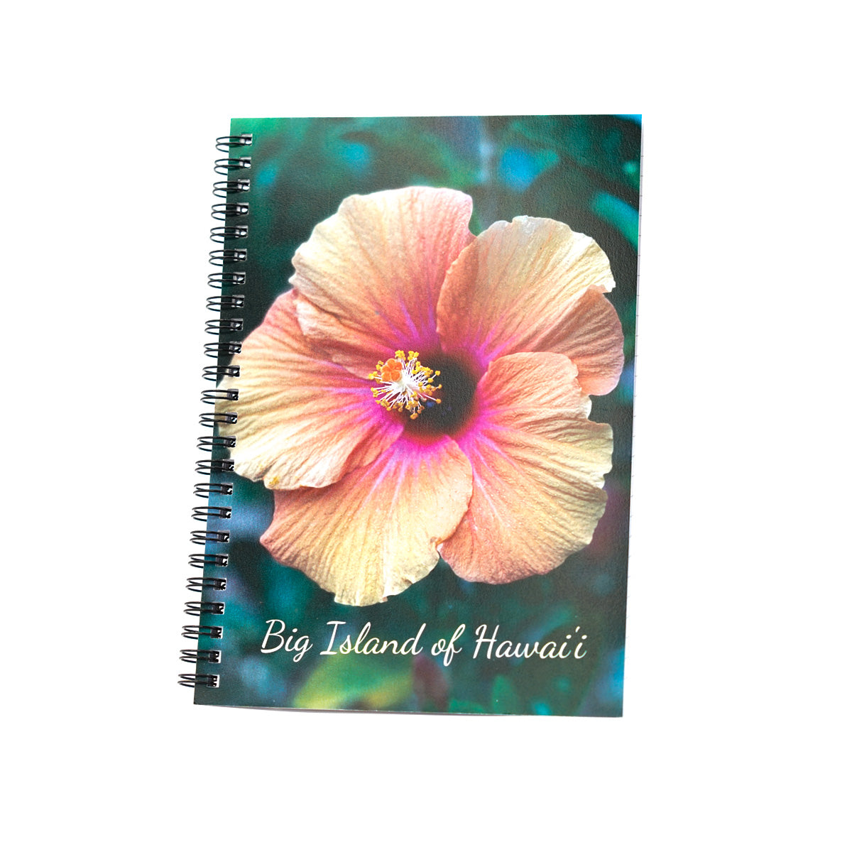 Spiral Bound Ruled Notebook Journal - Radiant Hibiscus