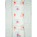Organic Cotton Gauze Hibiscus Handmade Burp Cloth