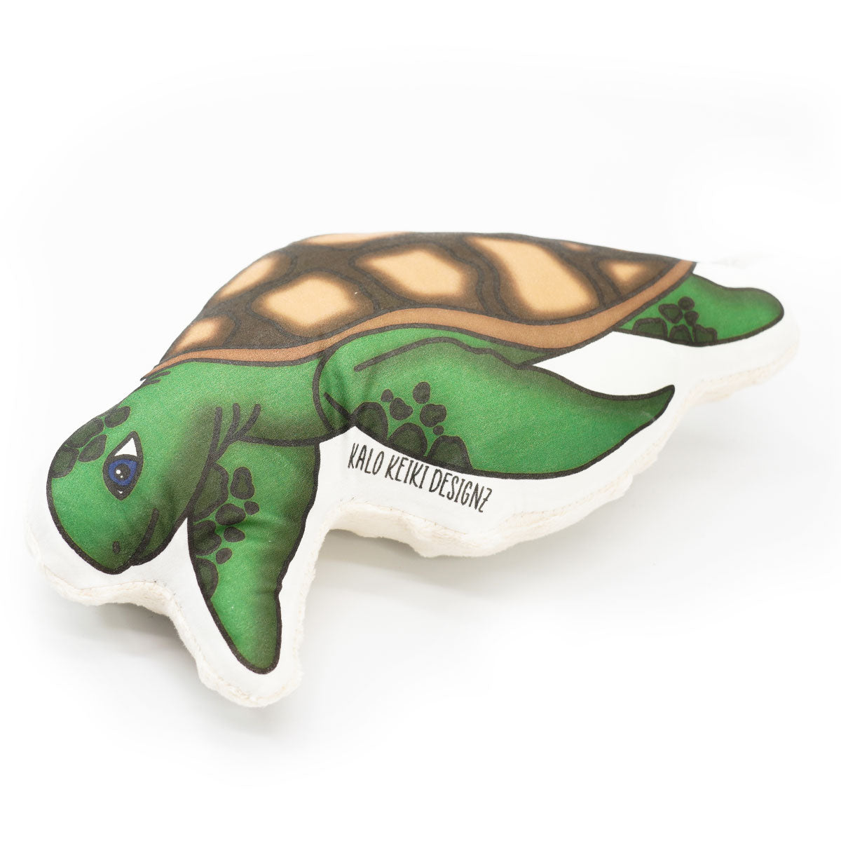 Hawaiian Ocean Life 12" Handmade Plushie - Honu Green Sea Turtle