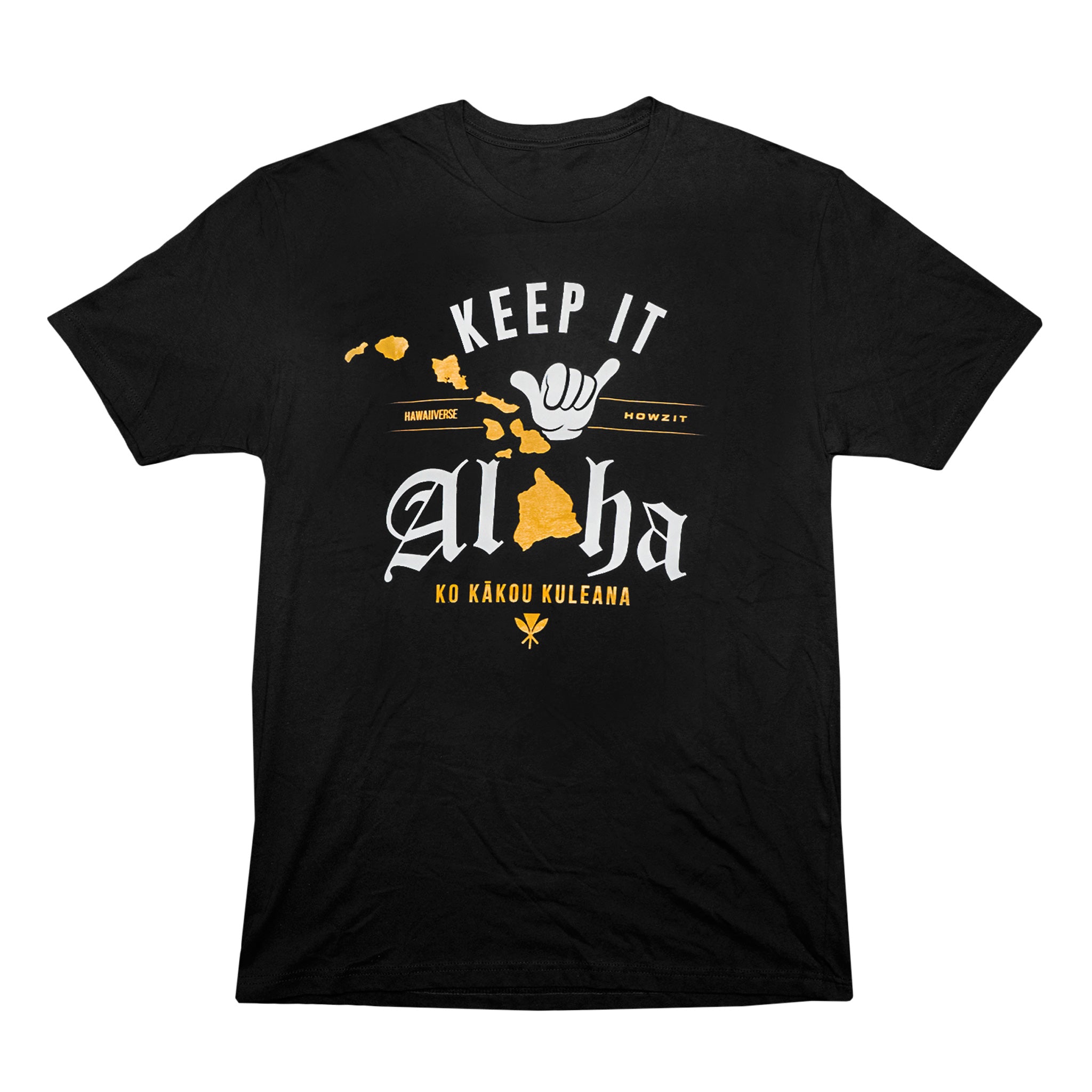 Keep It Aloha - Ko Kākou Kuleana Black T-Shirt