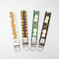 Heavy Duty Handstitched 6" Puakenikeni Print Keychain