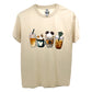 Mouse Ears & Coffee - Locally Pressed Dryblend T-Shirt