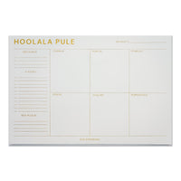 Hoolala Pule Weekly Notepad - Hawaiian Language Planner