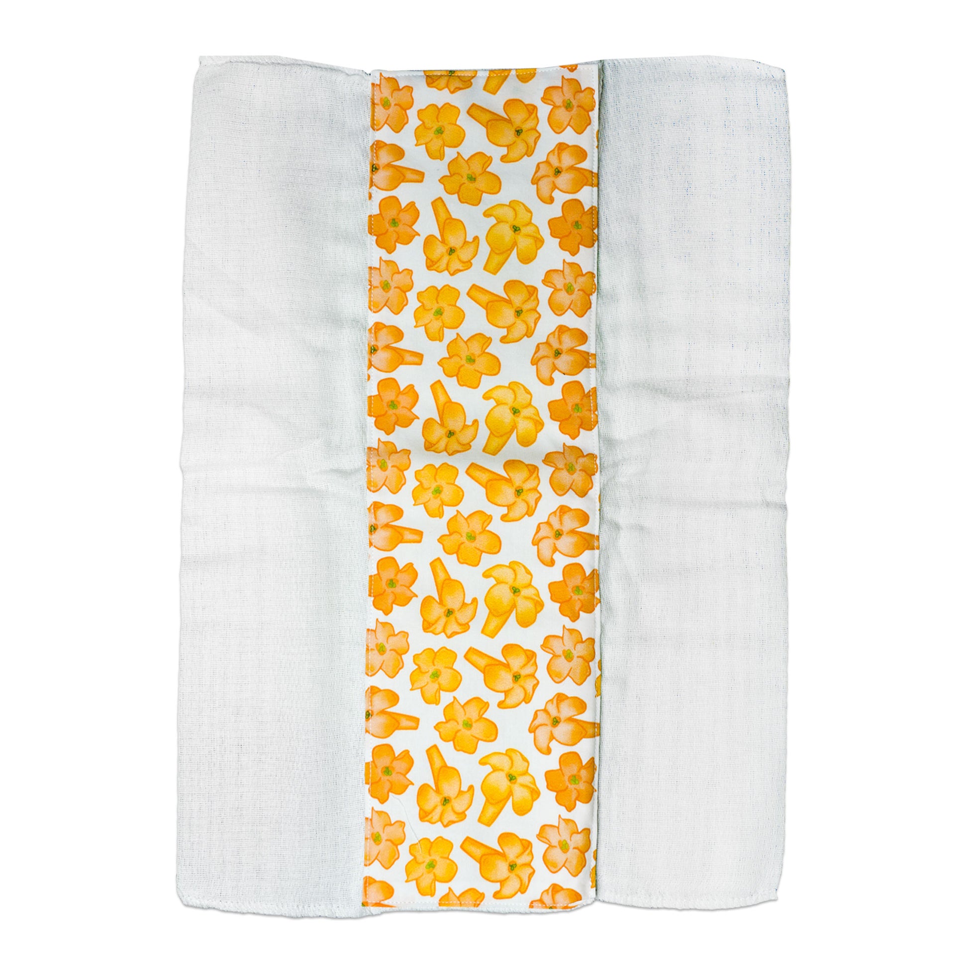 Handsewn Organic Cotton Pua Keni Keni Burp Cloth